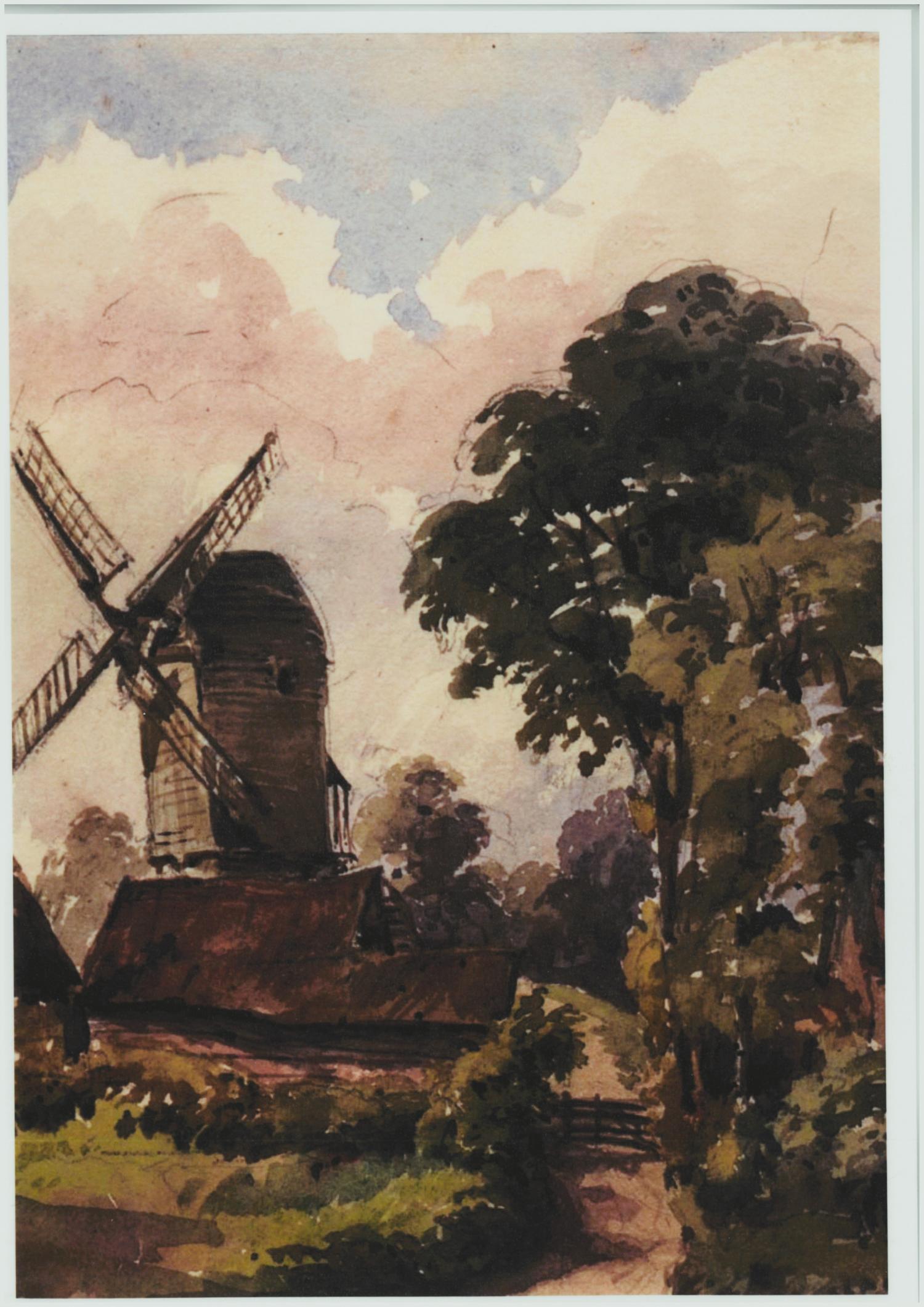 COREYS MILL by Sidney Massie, 1850-1887. Stevenage Museum.  - Gallery -  The Hertfordshire Heritage Fund