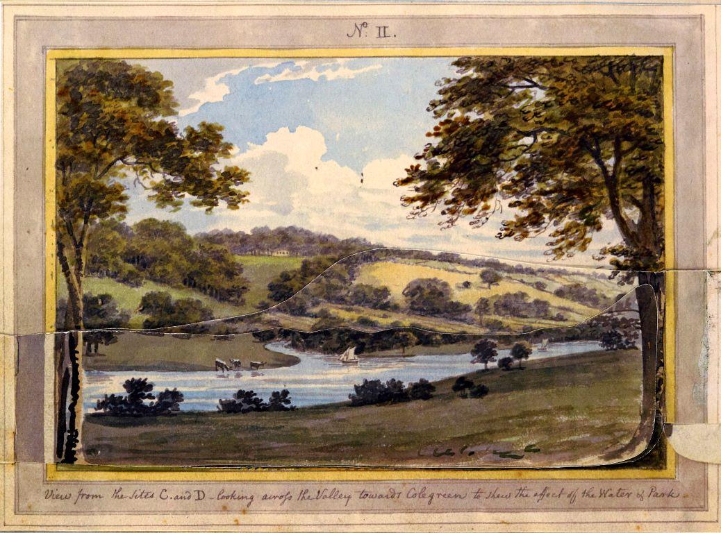 PANSHANGER RED BOOK. Hertfordshire Archives & Local Studies.  - Gallery -  The Hertfordshire Heritage Fund